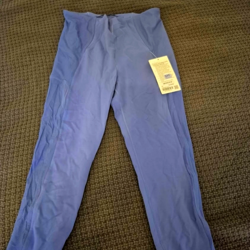 COPY - Blue High-Waisted Leggings